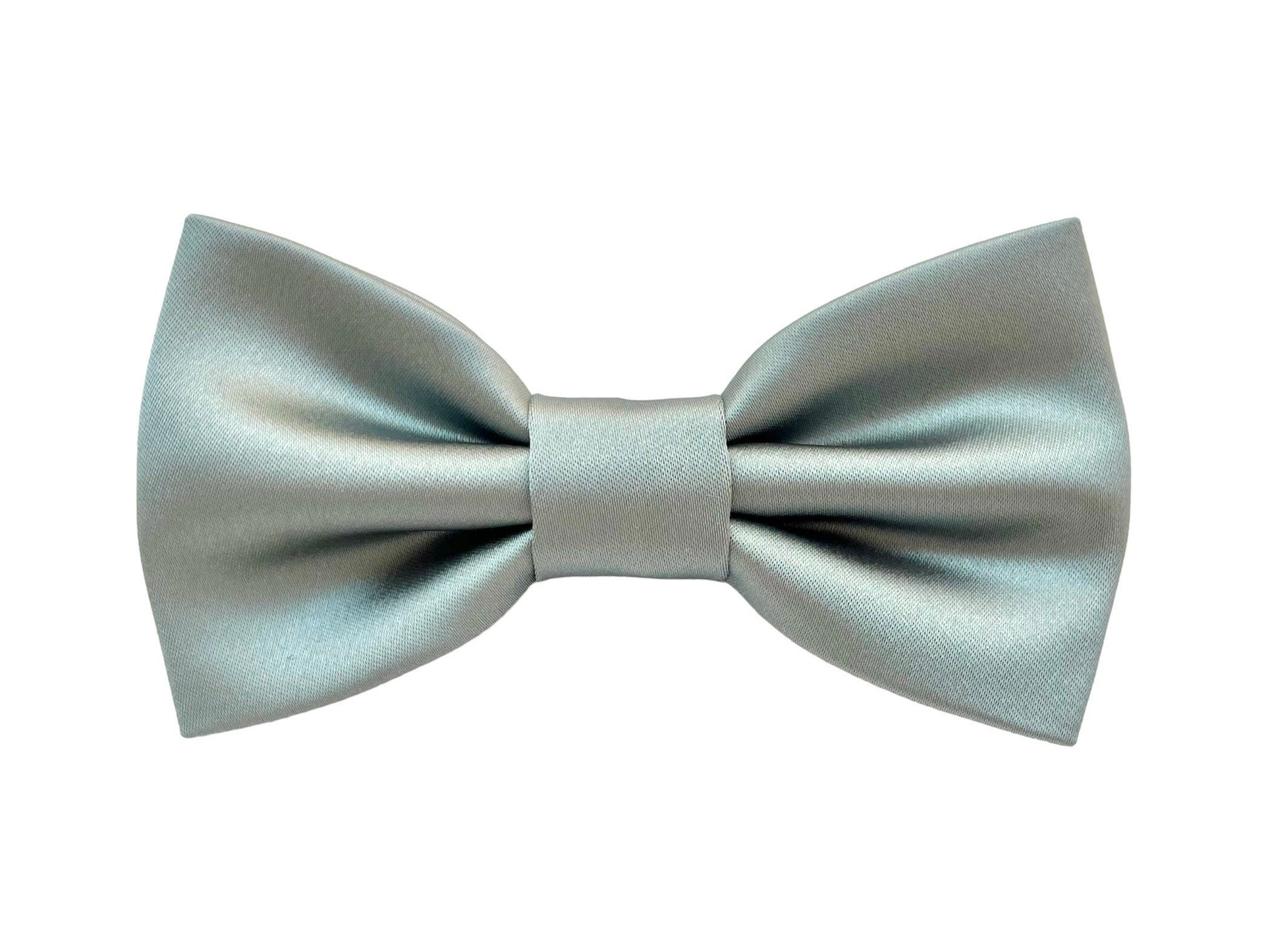 Man Solid Color Bow Tie