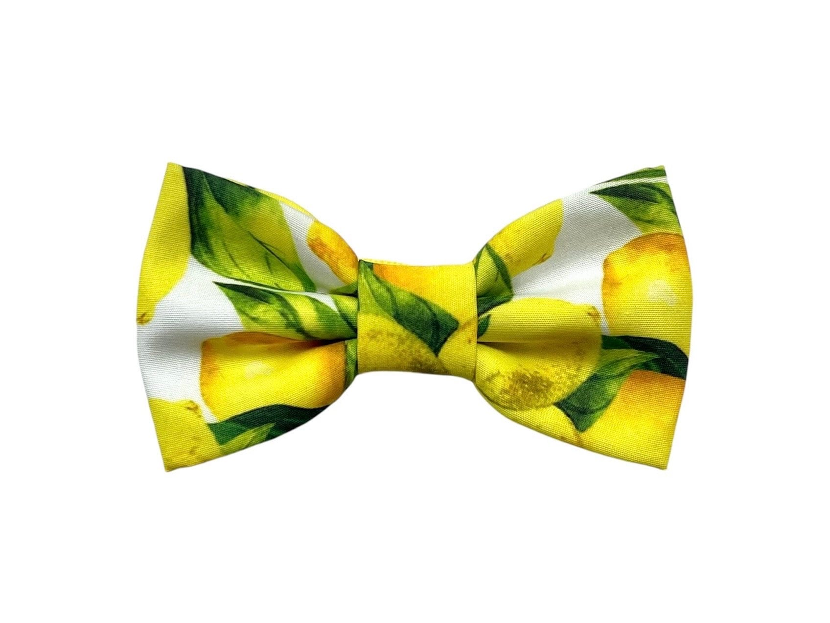 Papillon per Bambino con pattern limoni, stampa limoni, accessori bimbo, regalo per bambino, papillon giallo limone bimbo,moda bimbi estate