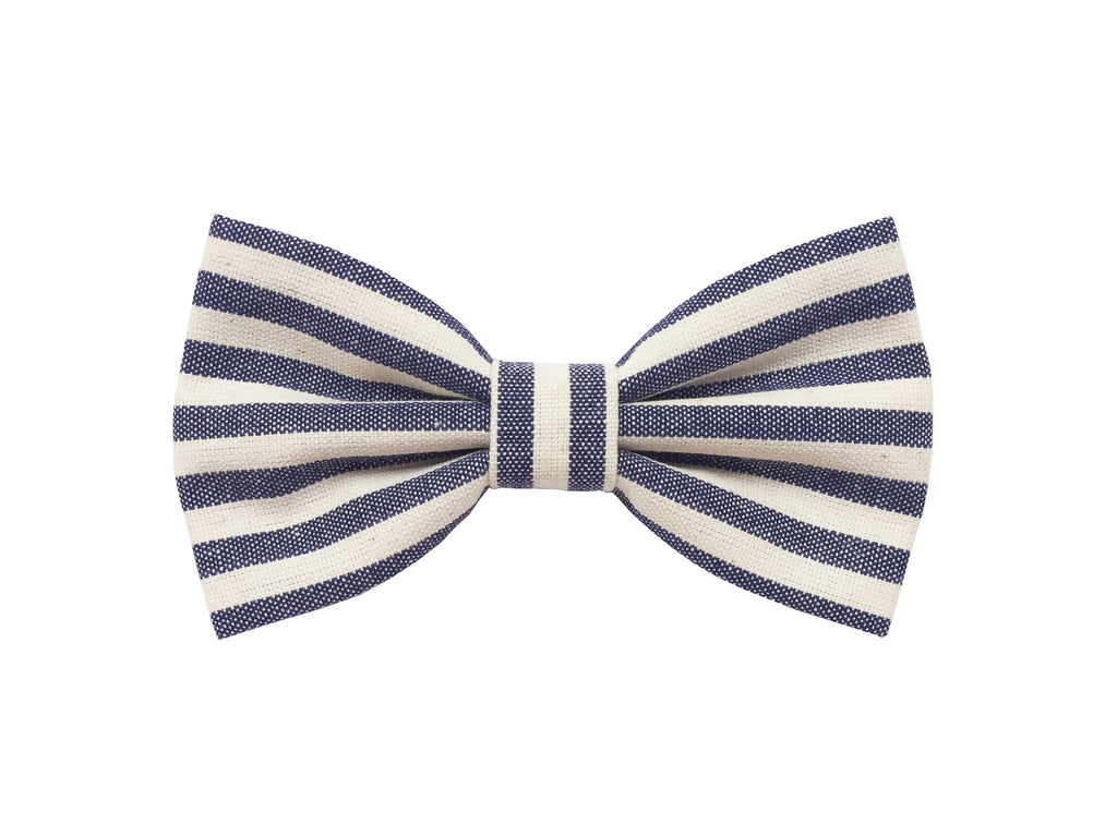 Farfallino per uomo Blu e bianco a strisce,righe bianco e blu,regalo per testimoni sposo,blu marino,stile marinaio,matrimoni estate 2025