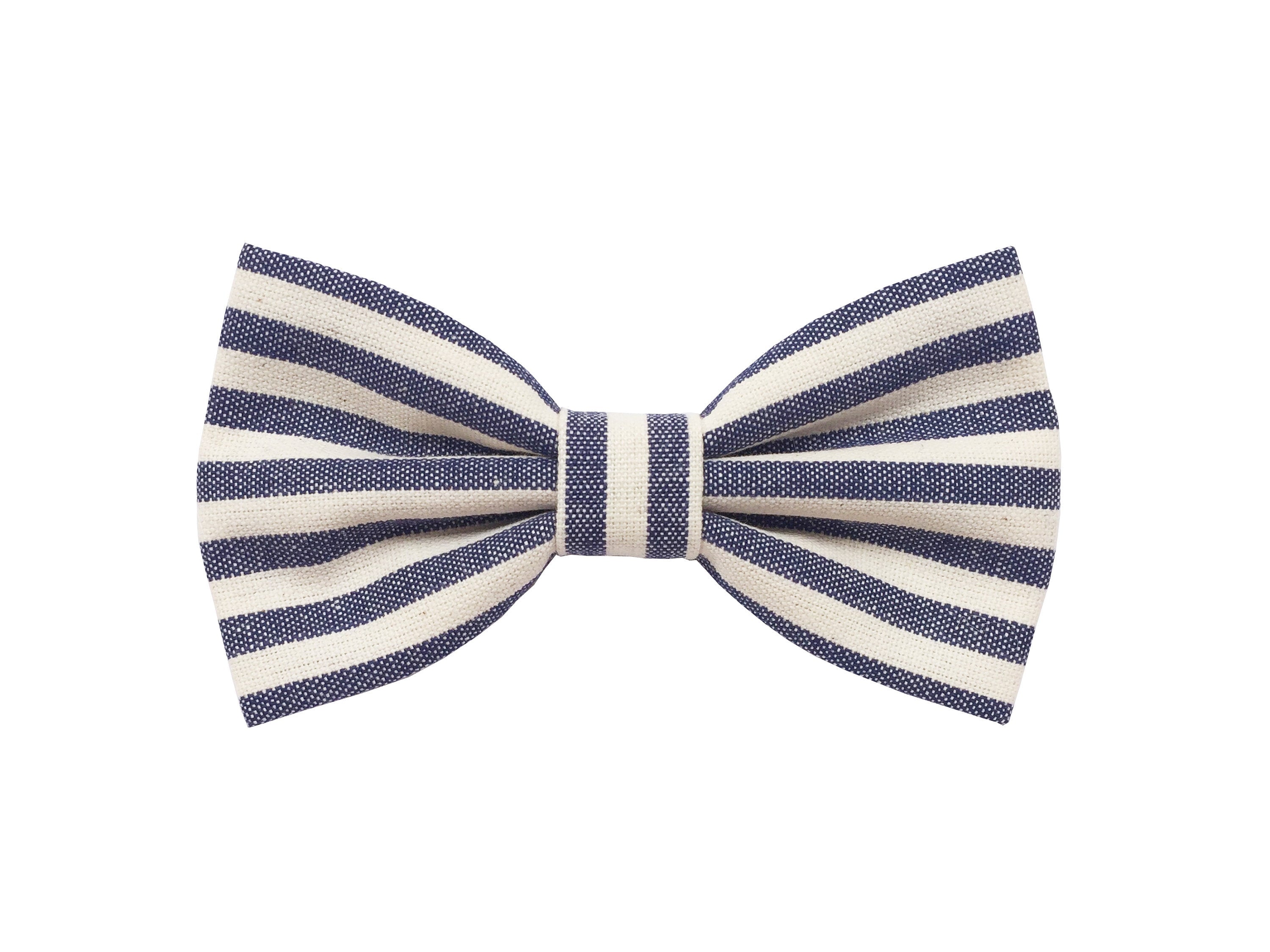 Farfallino per uomo Blu e bianco a strisce,righe bianco e blu,regalo per testimoni sposo,blu marino,stile marinaio,matrimoni estate 2025