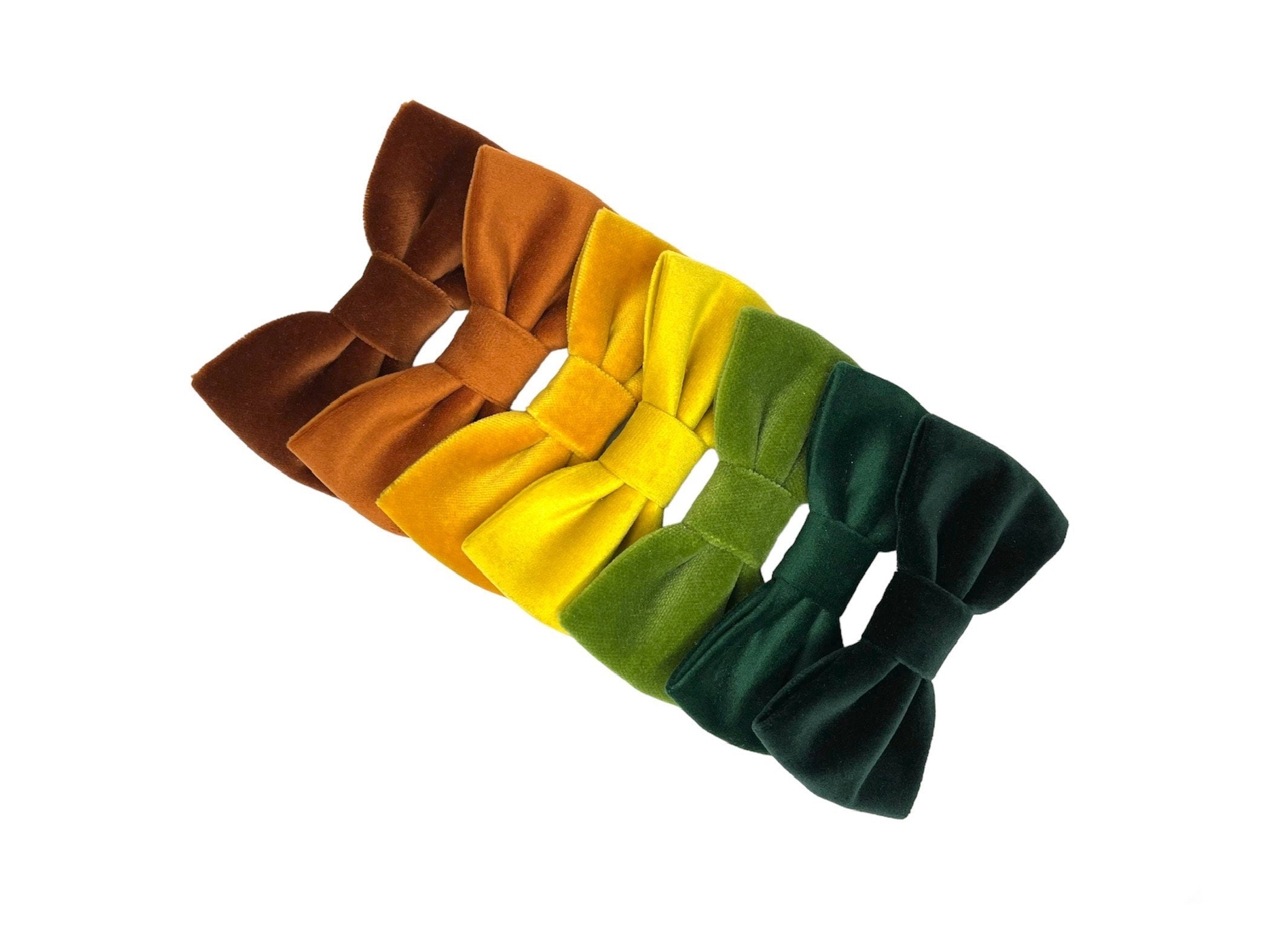 Papillon in velluto verde, giallo, marrone,accessori per sposo,matrimonio inverno 2025,idea regalo di natale uomo,per lui,autunno armocromia