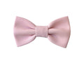 Kid's Bow Tie, Powder Pink - Silk Cady