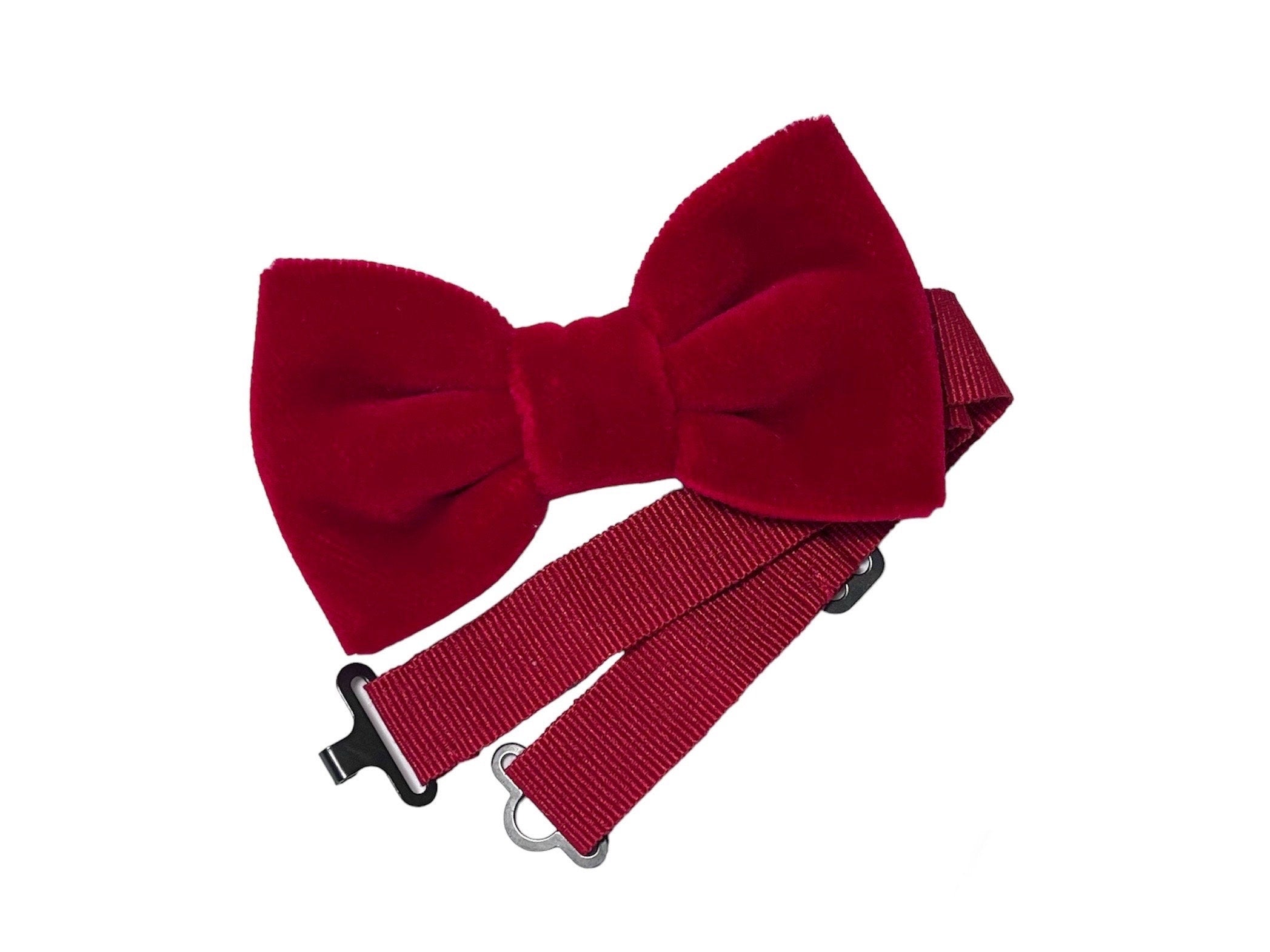 Papillon per bambino in velluto blu notte,blu cobalto e rosso,farfallino per bambini da 0 a 12 anni,paggetto,neonato,regalo per bambino,baby