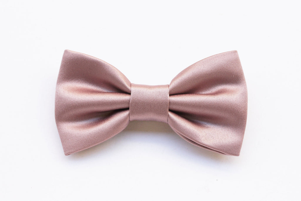Papillon oro rosa per uomo,papillon rosa cipria per sposo, matrimonio oro,testimoni dello sposo,matrimonio estate,moda accessori rosa cipria