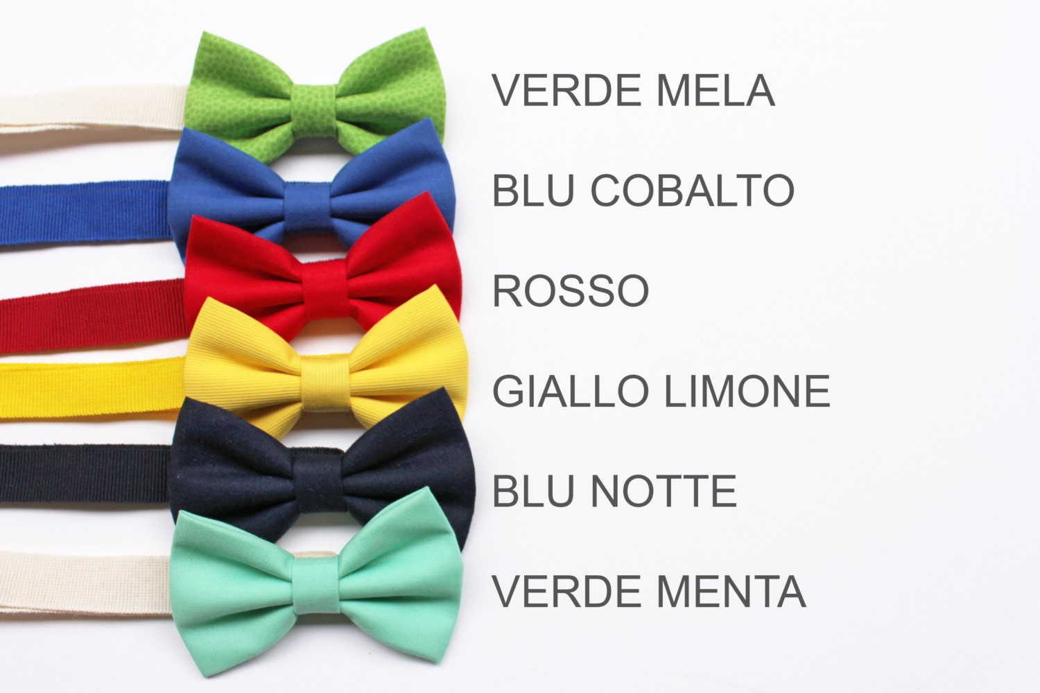 Papillon per bambino blu,giallo,rosso,verde menta,farfallini per bimbo neonato,papillon per ragazzi,papillon paggetto,idea regalo per bimbo