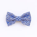 Nœud papillon bleu en majolique pour garçon, nœud papillon enfant, garçon d'honneur, accessoires bleus pour bébés et nouveau-nés, bébés, garçons, majolique sicilienne