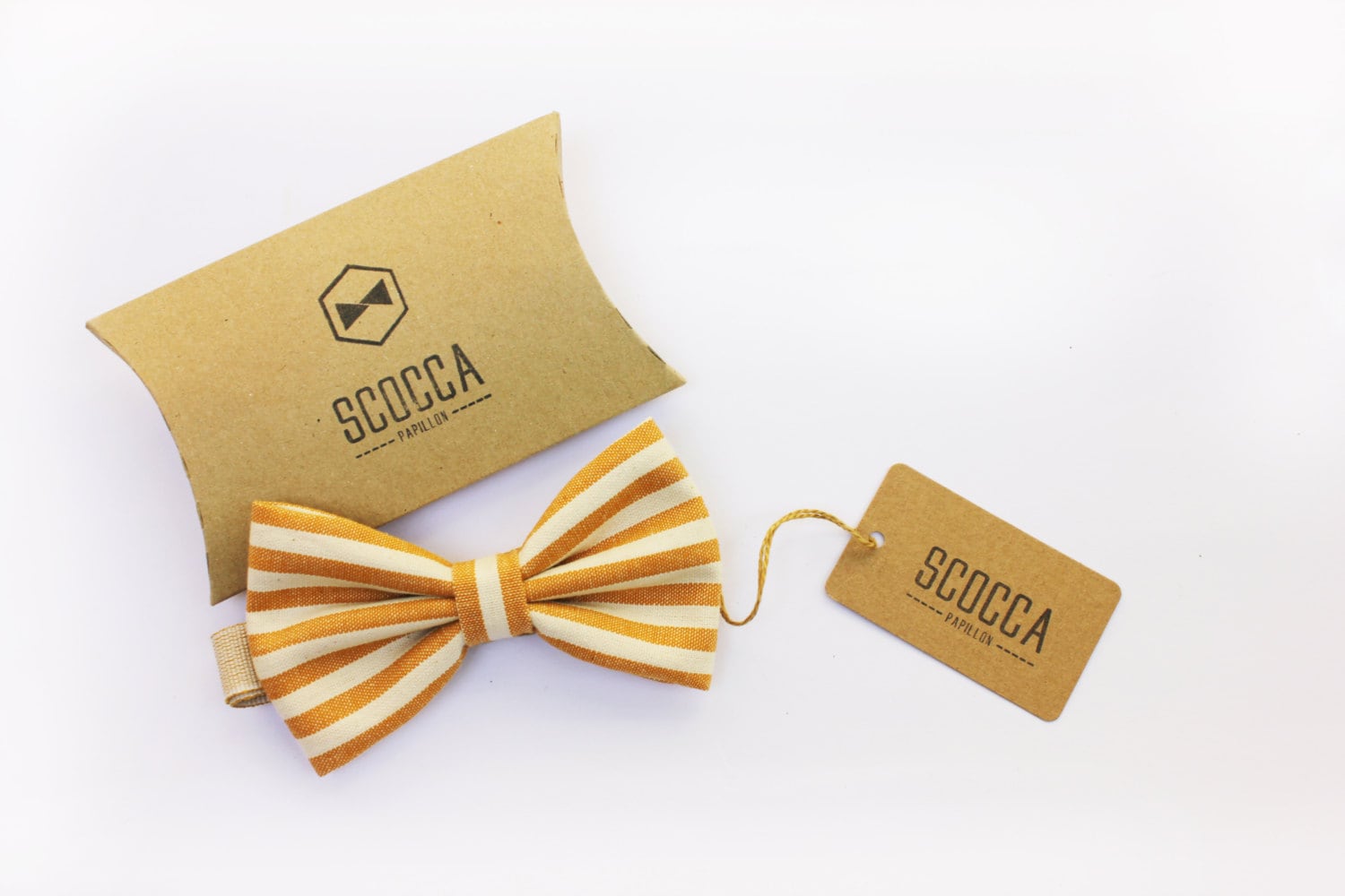 Papillon a righe per Uomo,giallo senape a strisce,tessuto di cotone,Cravatta Papillon per matrimonio,regalo per testimoni,matrimonio vintage