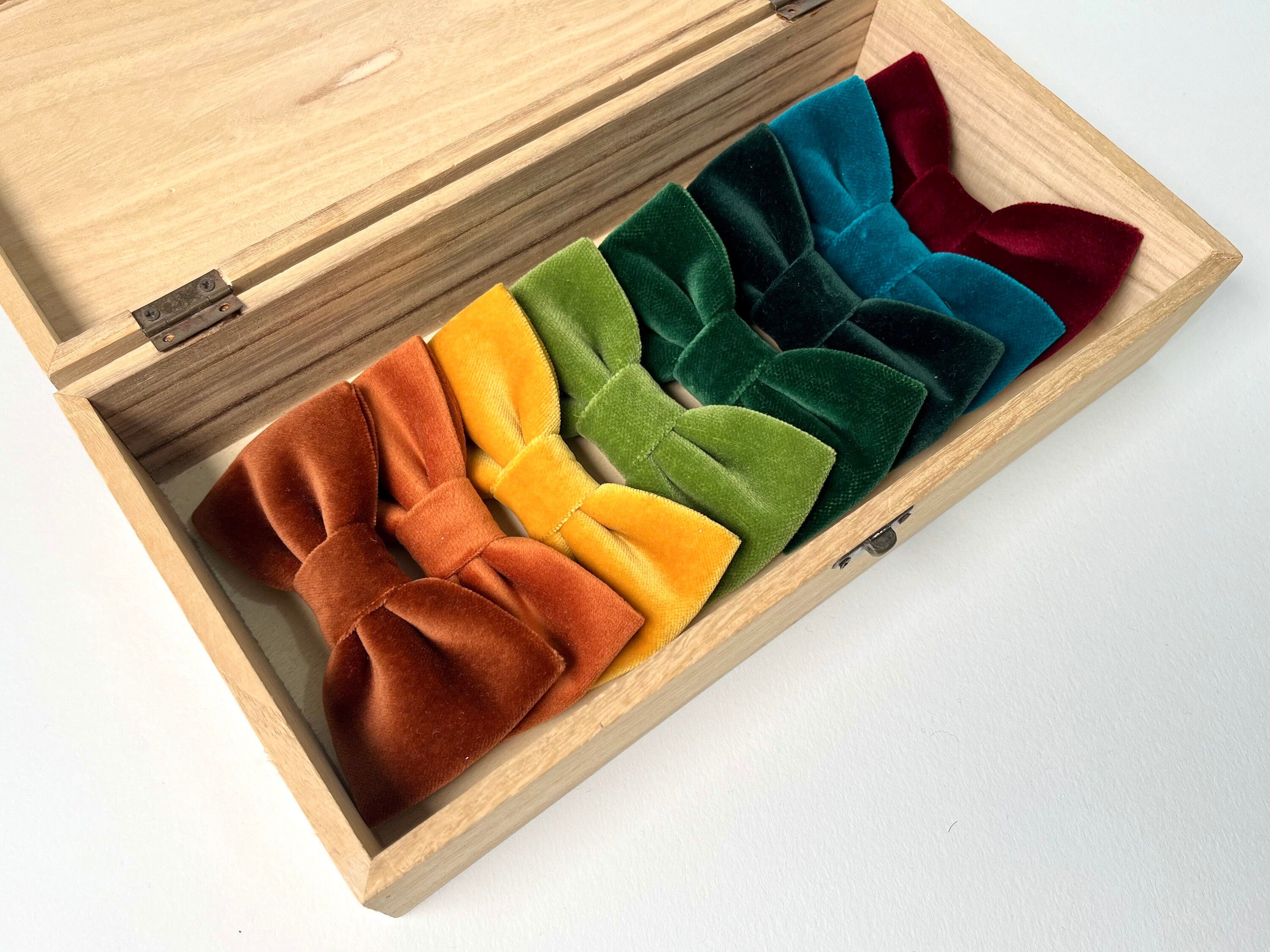 Papillon in velluto bordeaux,rosso,ruggine,oro,accessori per idea regalo per lui,matrimonio inverno 2024,idea regalo di natale uomo,sposo