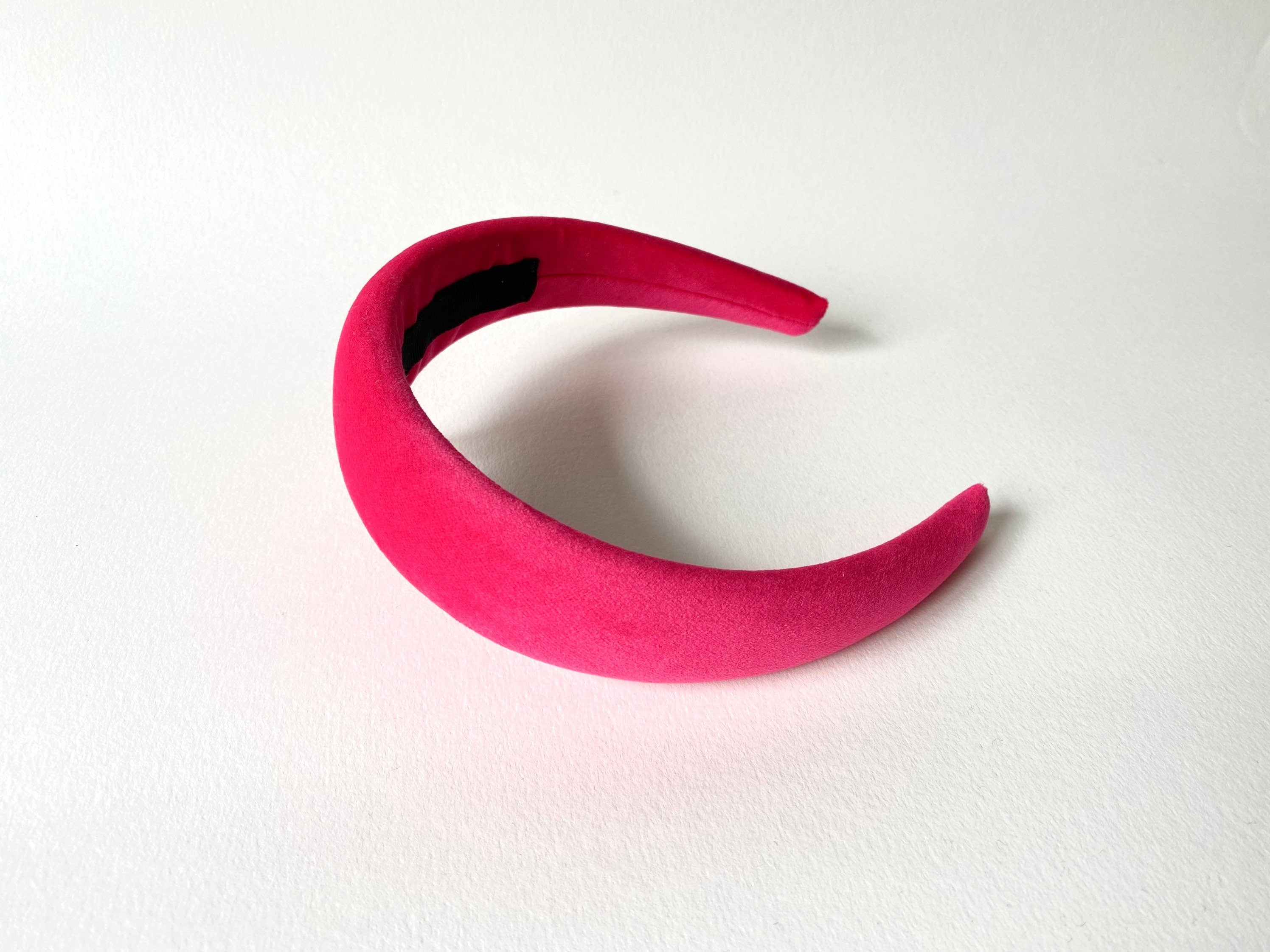 Cerchietto imbottito in velluto per donna. Cerchietto per capelli modello bombato, cerchietto donna in velluto,idea regalo per ragazza,mamma