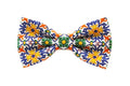 Papillon per uomo maiolica multicolore,stile siciliano,accessori maschili,idea regalo per uomo,papillon per sposo e testimone di nozze,