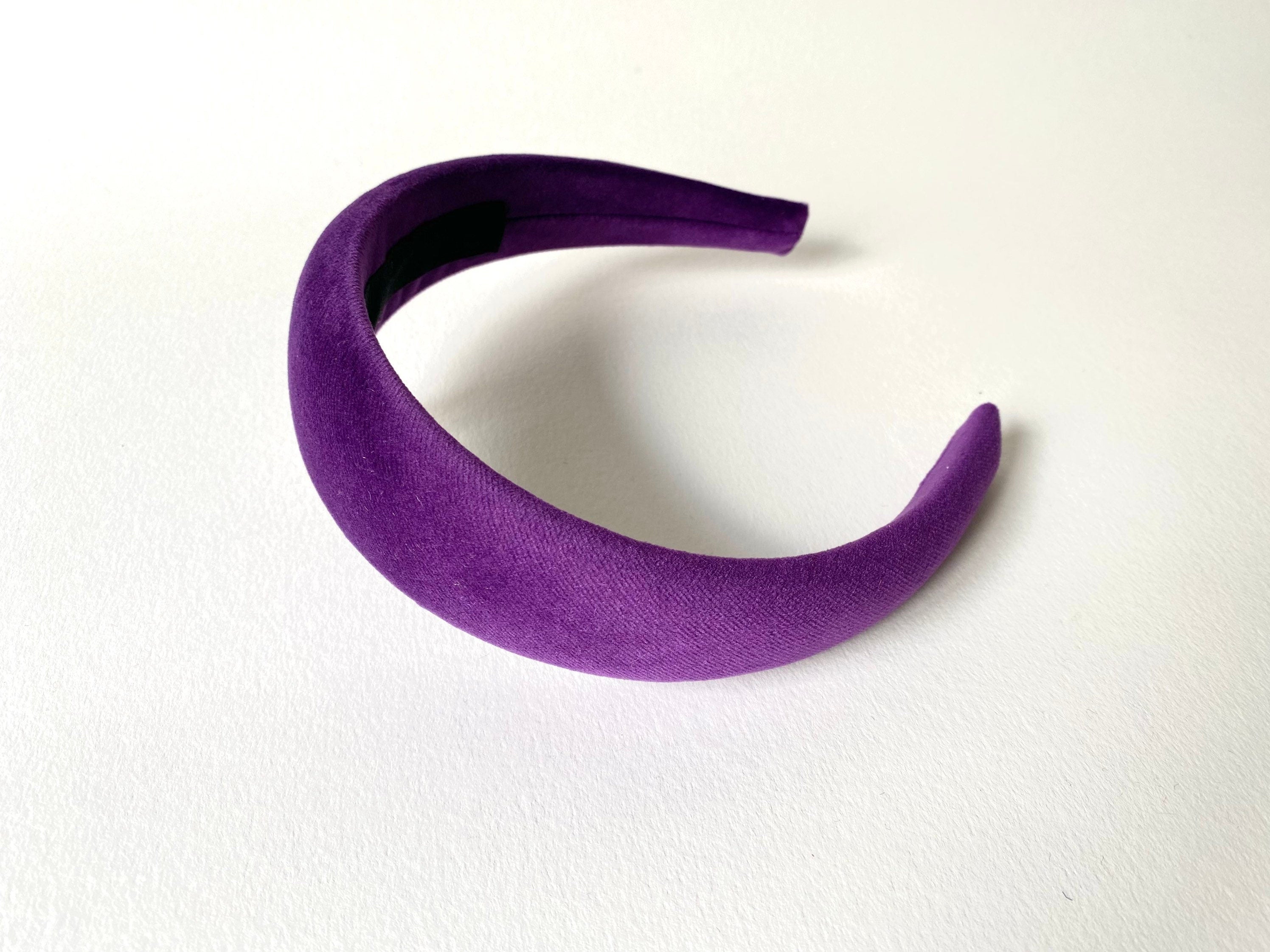 Cerchietto imbottito in velluto per donna. Cerchietto per capelli modello bombato, cerchietto donna in velluto,idea regalo per ragazza,mamma