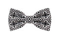 Nœud papillon en majolique pour homme, cérémonie du marié 2024, mariage de style sicilien, nœud papillon noir et blanc, cadeau témoin de mariage, majolique sicilienne