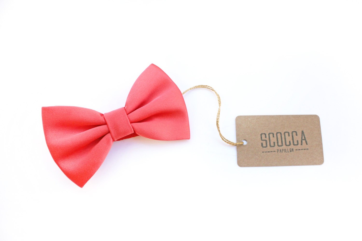 Papillon per bambino rosa corallo,farfallino per bimbo e ragazzo da 0 a 12 anni,papillon paggetto matrimonio living coral,accessori bambini