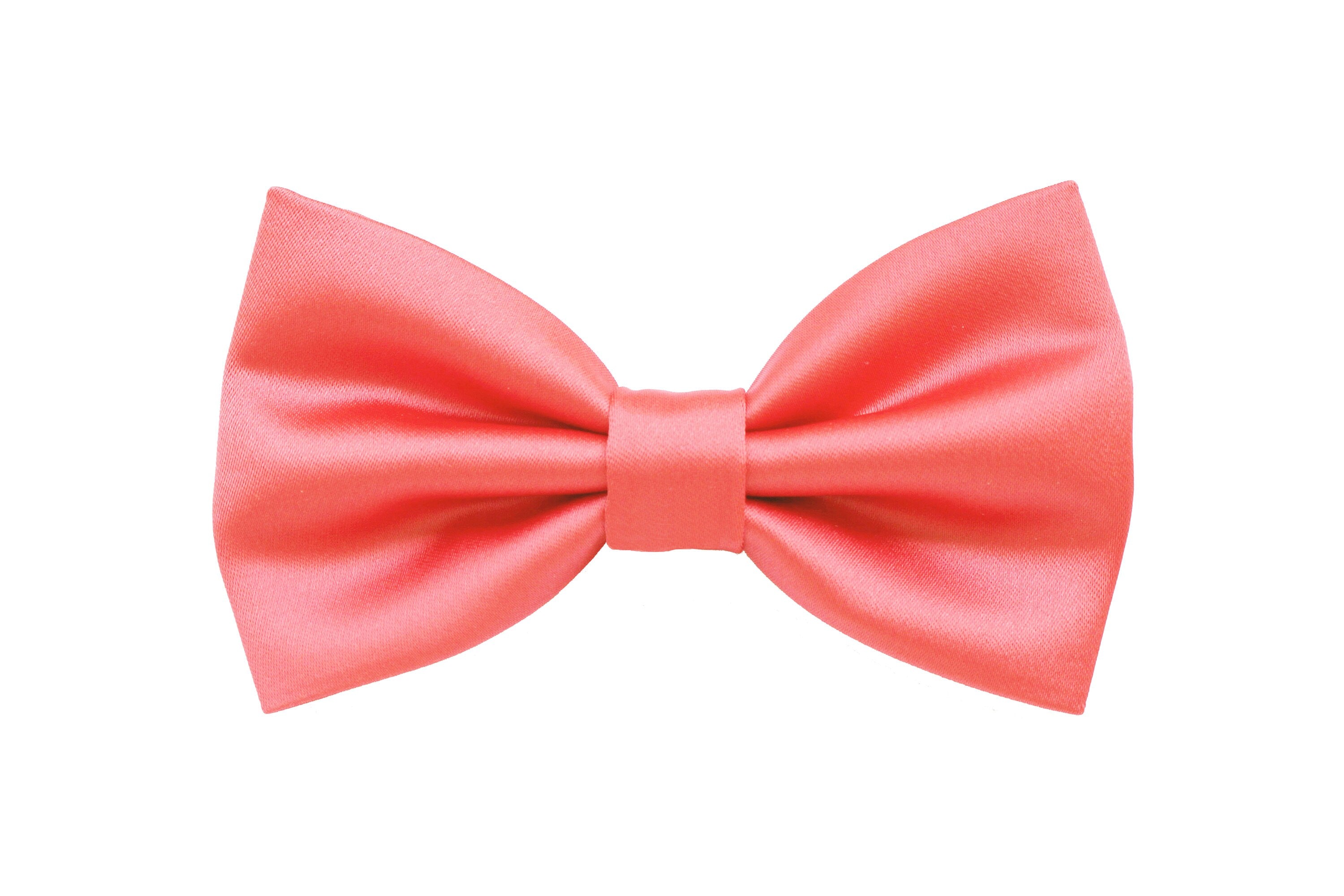 Papillon rosa corallo per uomo,living coral pantone, papillon per sposo elegante,farfallino cerimonia sposo,accessori rosa corallo sposo