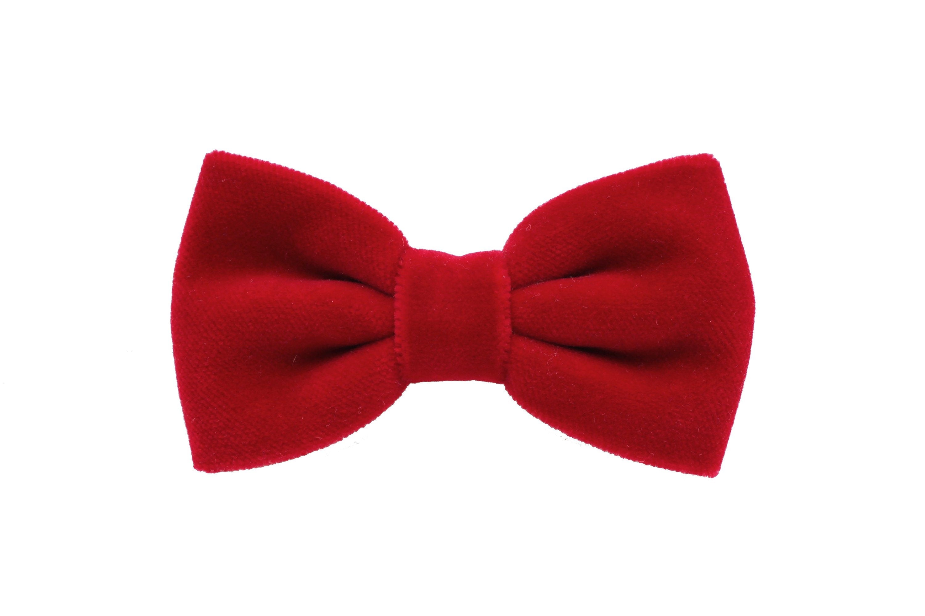 Papillon in velluto rosso per uomo elegante, cravatta rossa, idea regalo per uomo, regalo per il papà, papillon velluto rosso, regalo laurea