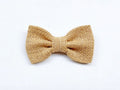 Nœud papillon en jute pour enfant, nœud papillon pour garçon, costume garçon d'honneur, nouveau-né, accessoires de mariage pour enfants