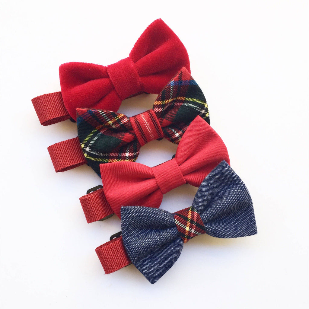 Papillon per bambino rosso,velluto,cotone,tartan,jeans,farfallini per bambini,idea regalo per bimbo,neonato,paggetto matrimonio inverno 2024