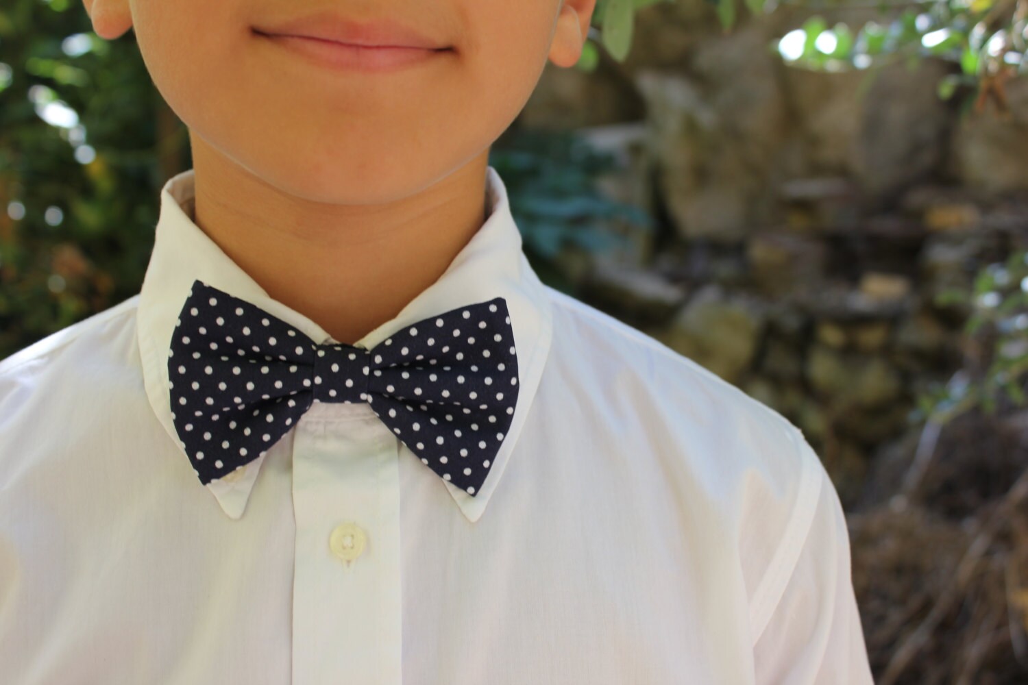 Papillon blu a pois per Bambino,Azzurro,Fucsia,Rosso,regalo per bambino,ragazzo,papillon per paggetto elegante,abito cerimonia bimbo,pagetto