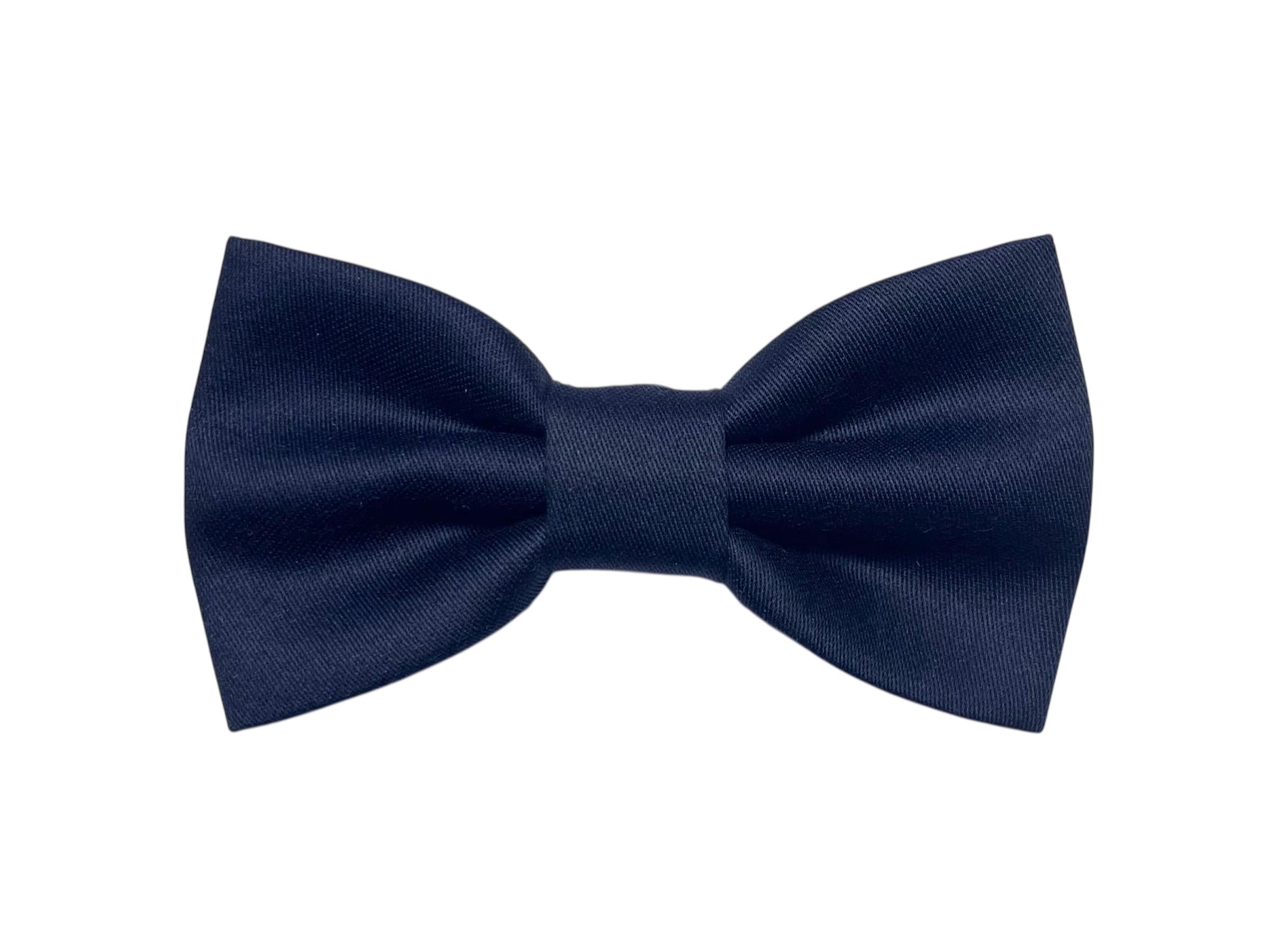 Papillon blu per bambino, attacco per bottone camicia coreana. Papillon per neonato, asola per coreana, paggetto matrimonio, battesimo