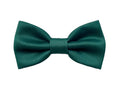Men's Bow Tie, Forest Green - Silk Cady