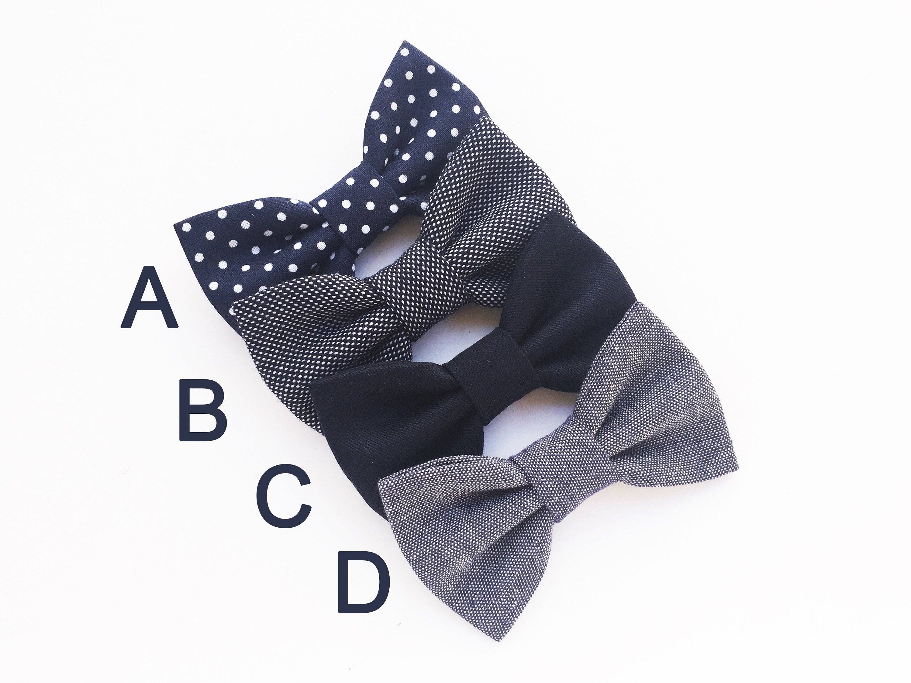 Papillon per bambino blu notte,blu a pois,blu jeans,idea regalo per bambino,ragazzo,papillon paggetto,accessori neonato,abbigliamento bimbo