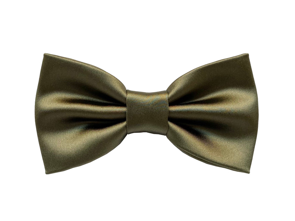 Papillon verde oliva in rasone, papillon per uomo verde militare, papillon sposo e testimoni, cravatta per matrimonio autunno inverno 2025